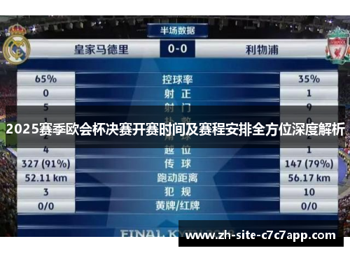 2025赛季欧会杯决赛开赛时间及赛程安排全方位深度解析 2025赛季欧会杯决赛开赛时间及赛程安排全方位深度解析