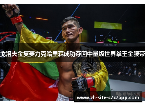 戈洛夫金复赛力克哈里森成功夺回中量级世界拳王金腰带