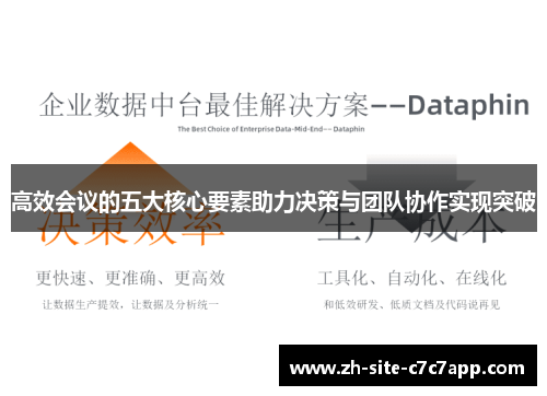 高效会议的五大核心要素助力决策与团队协作实现突破